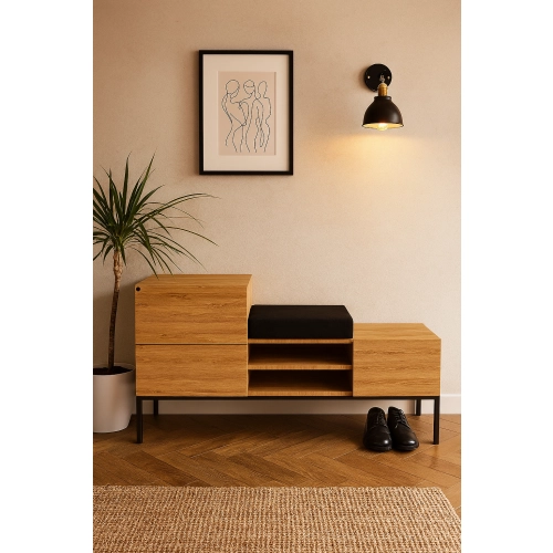 Szafka z Szufladką Drewno Lite Dębowe SZS-6 Rozmiary od 100 cm do 200 cm